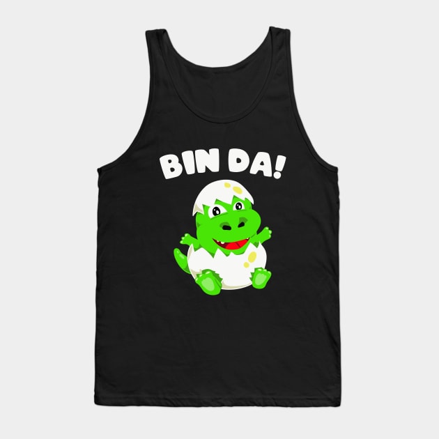 Bin da süßer Dino Geburt Baby Geschenke Tank Top by Foxxy Merch